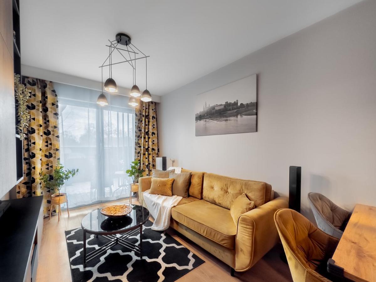 Apartament Z Duzym Tarasem W Centrum Krakowa Cracóvia Exterior foto