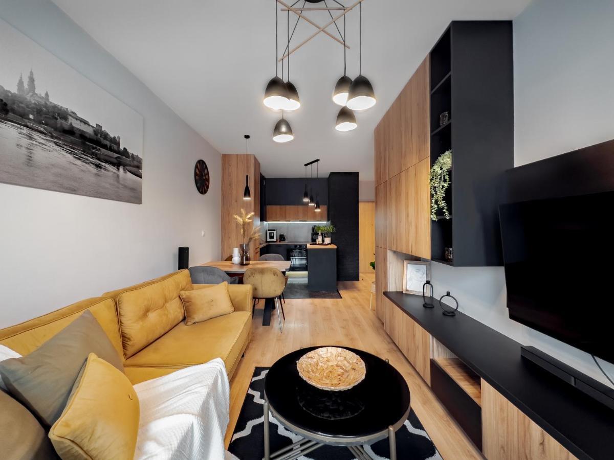 Apartament Z Duzym Tarasem W Centrum Krakowa Cracóvia Exterior foto